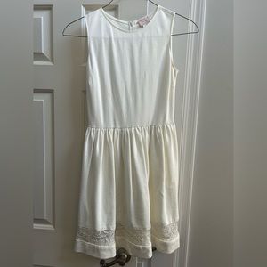 White L cocktail dress